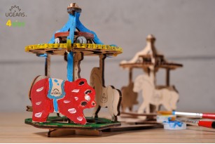 Деревянная разукрашка «Карусель» фото 2